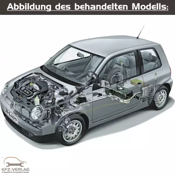 VW Lupo 3L - Typ 6E/6E1 - Baujahre 1998 bis 2006 - Fahrzeugabschnitt: Ausgebautes und eingebautes Schaltgetriebe inkl. Kupplung - Reparaturanleitungen zur Reparatur in Eigenregie für Anfänger, Hobbyschrauber und Profis.