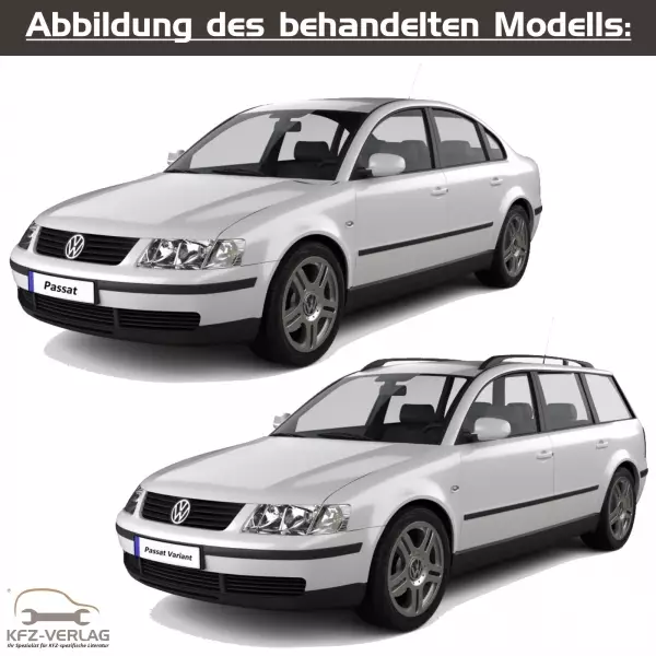 VW Passat V - Typ 3B/3B2/3B5 - Baujahre 1996 - 2005 - Fahrzeugabschnitt: Karosserie-Montagearbeiten Innen - Reparaturanleitungen zur Reparatur in Eigenregie für Anfänger, Hobbyschrauber und Profis.