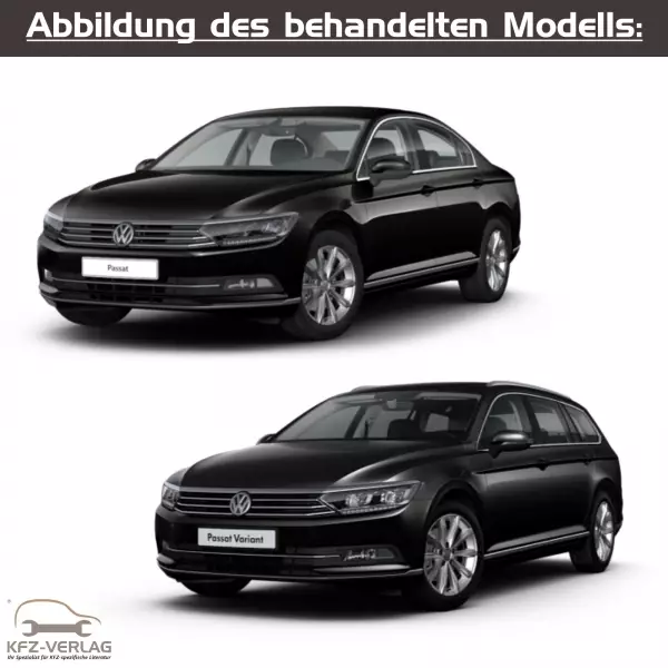 VW Passat VIII - Typ 3G - Baujahre ab 2014 - Fahrzeugabschnitt: Standheizung und Zusatzheizungen - Reparaturanleitungen zur Reparatur in Eigenregie für Anfänger, Hobbyschrauber und Profis.