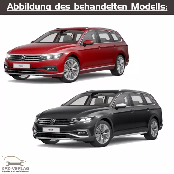 VW Passat VIII - Typ 3G - Baujahre ab 2019 - Fahrzeugabschnitt: Karosserie-Montagearbeiten Außen - Reparaturanleitungen zur Reparatur in Eigenregie für Anfänger, Hobbyschrauber und Profis.