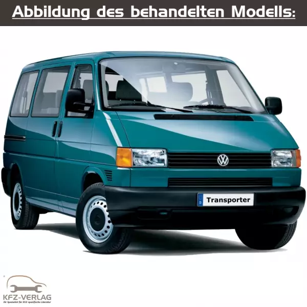 VW Transporter T4 - Typ 70 - Baujahre 1990 bis 1995 - Fahrzeugabschnitt: Karosserie-Montagearbeiten Außen - Reparaturanleitungen zur Reparatur in Eigenregie für Anfänger, Hobbyschrauber und Profis.
