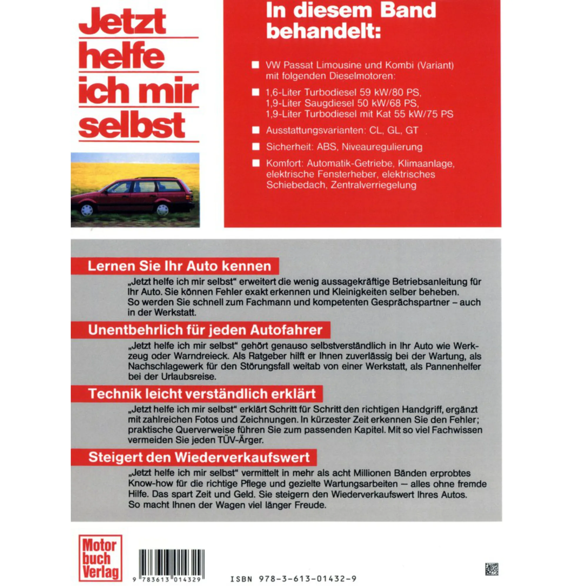 Reparaturanleitung VW Passat B5 Ab 1997 - Jetzt Helfe Ich Mir Selbst Band 208