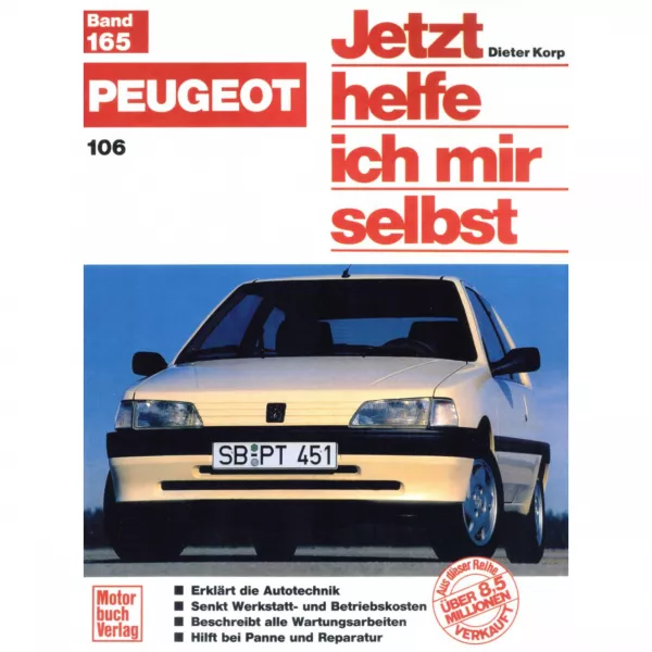 Peugeot 106 I Typ S1 1991-1996 Jetzt helfe ich mir selbst Reparaturanleitung