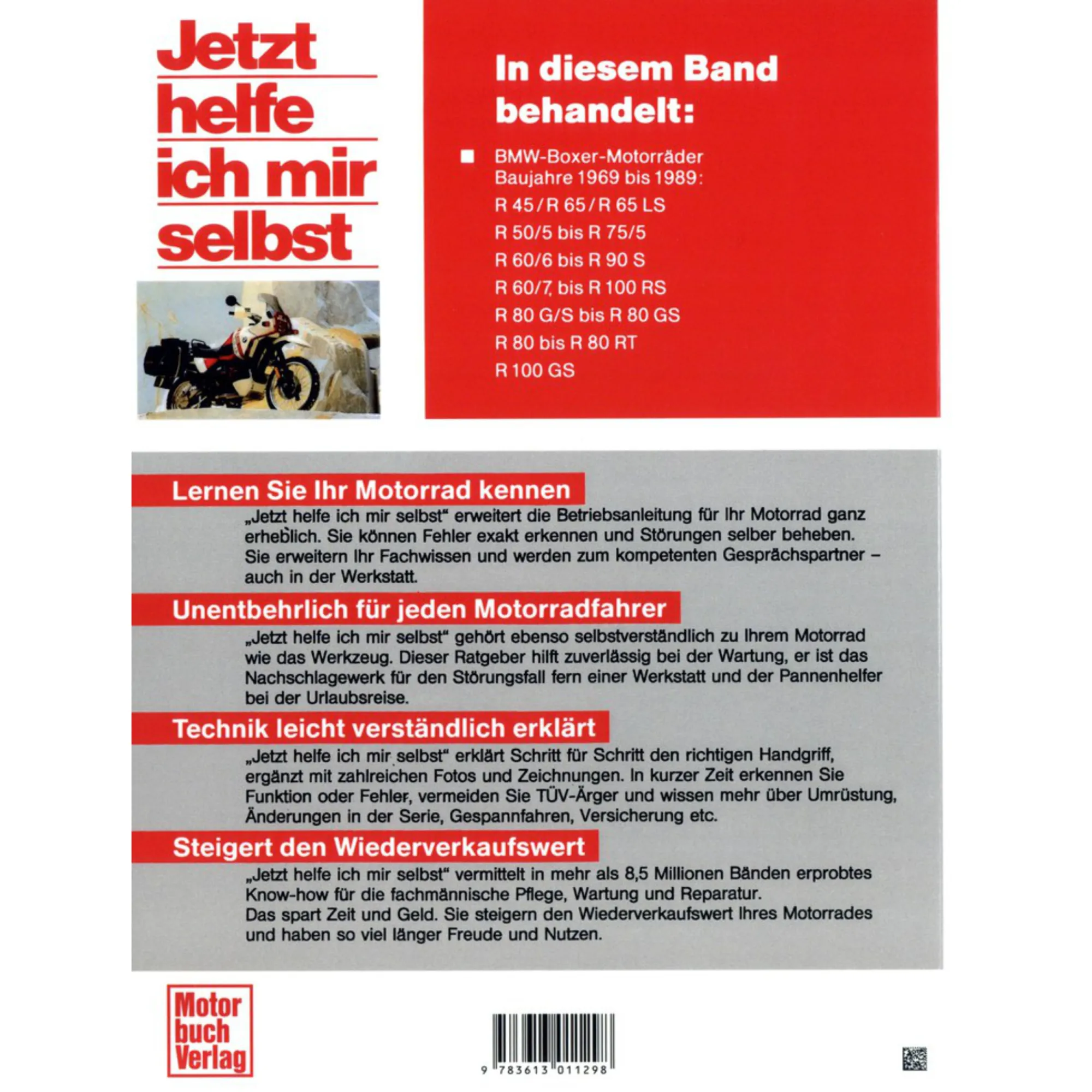 Die Buchreihe - Jetzt helfe ich mir selbst - liefert sowohl für Neu- als auch Gebrauchtwagen dem Autobesitzer, der verstehen möchten, wie sein Fahrzeug funktioniert, technische Informationen und zeigt, wie Wartungs- und Reparaturarbeiten selbst durchgeführt werden können.