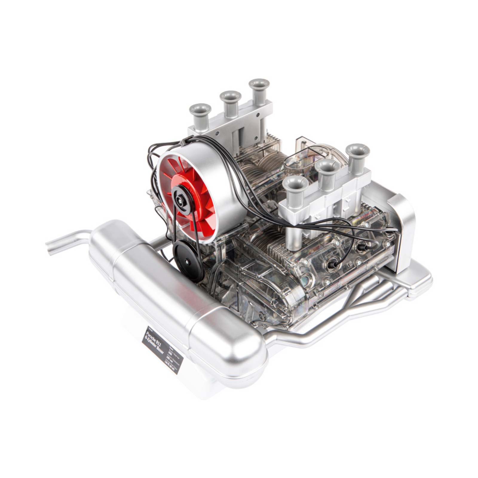 Porsche 911 Boxermotor 6 Zylinder Bausatz im Maßstab 1:4 be