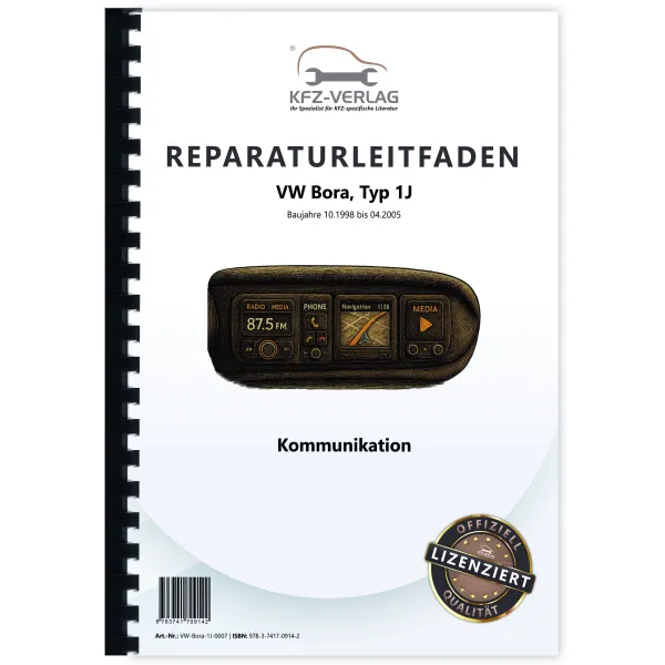 VW Bora 1J 1998-2005 Kommunikation Radio Telefon Navigation Reparaturanleitung