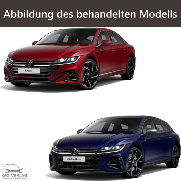 eBook Werkstatthandbuch für Volkswagen Arteon inkl. Shooting Brake Baujahre 06.2020 - 11.2024
