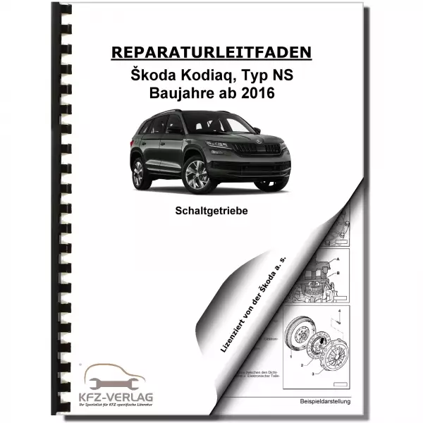 Skoda Kodiaq NS ab 2016 6 Gang Schaltgetriebe Kupplung Reparaturanleitung