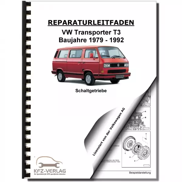 VW Transporter Bus T3 (79-92) 5 Gang Schaltgetriebe 094 4WD Reparaturanleitung