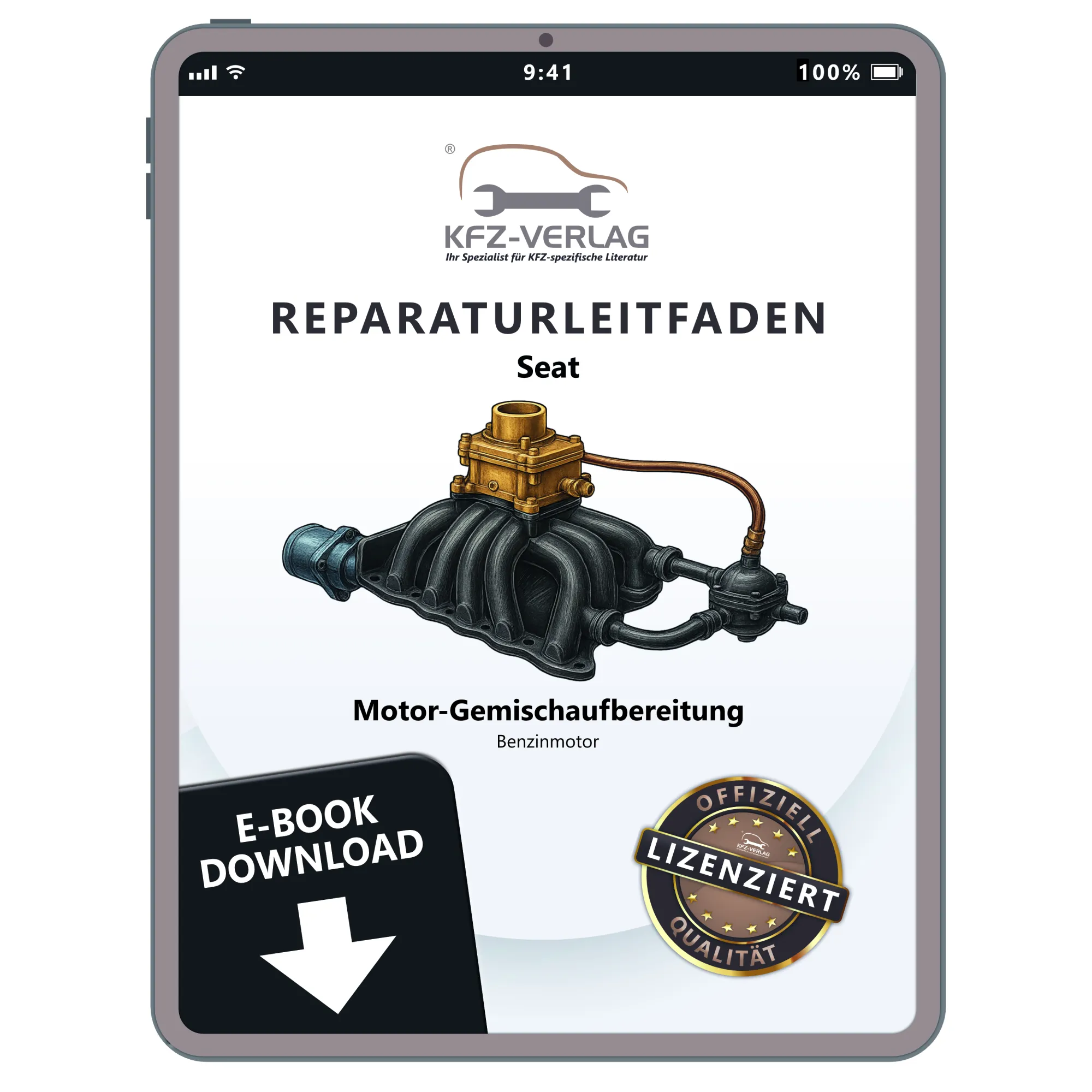 Seat Alhambra (95-10) Benzin Einspritz- Zündanlage 1,8l Reparaturanleitung eBook