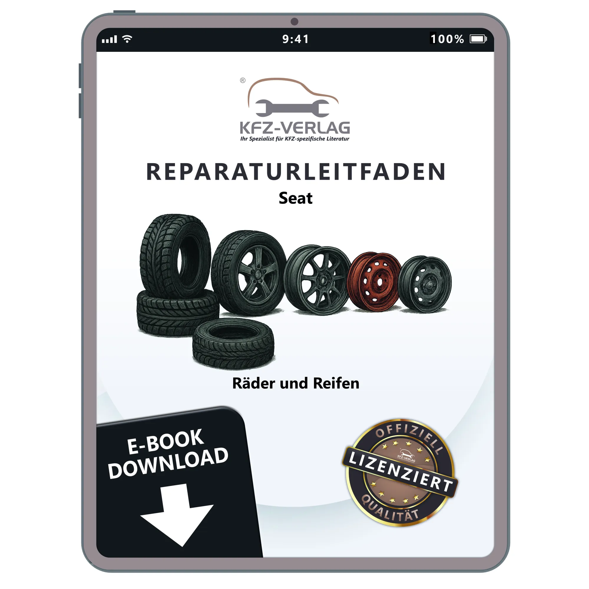 Seat Ibiza Typ 6P 2015-2017 Räder und Reifen Reparaturanleitung eBook