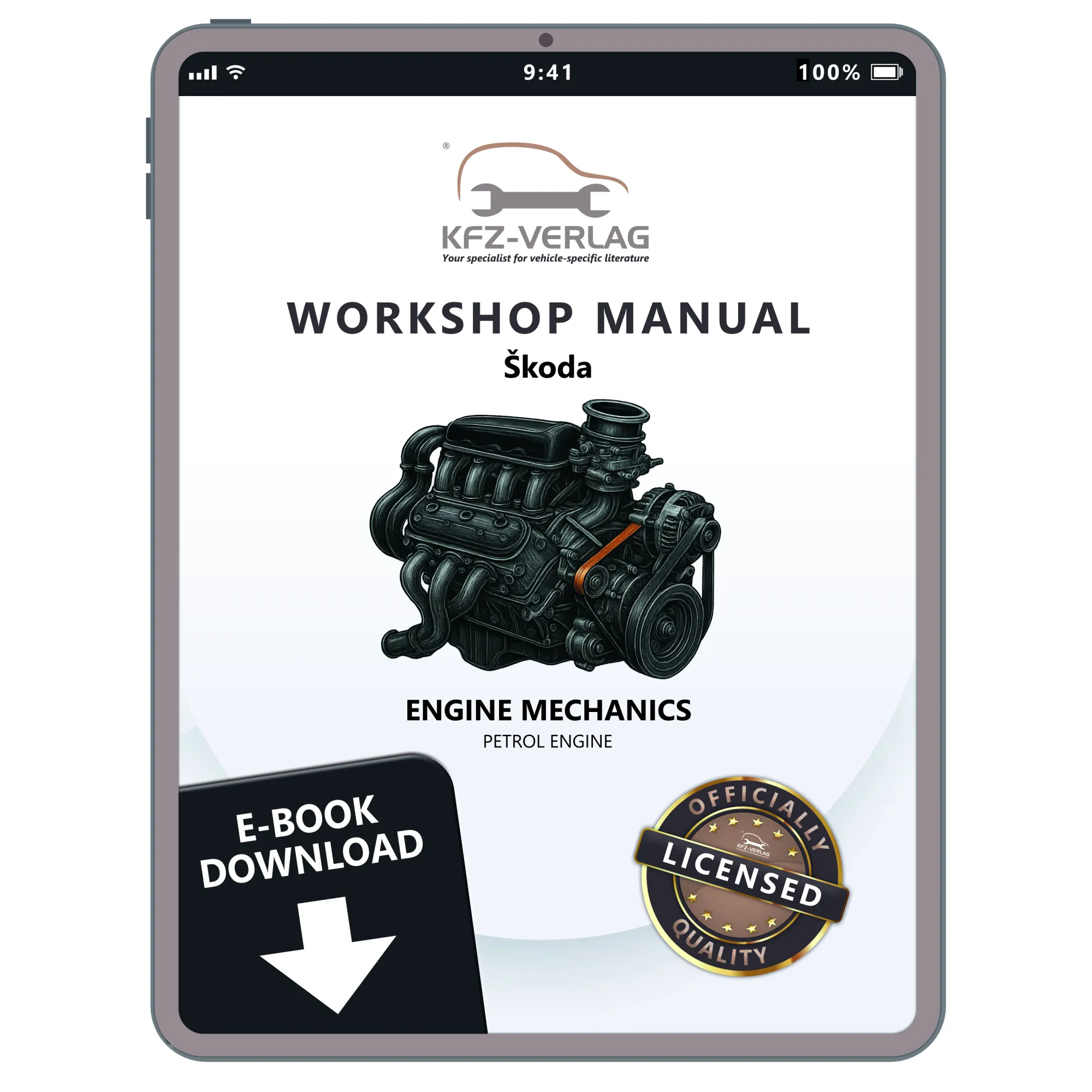 Skoda Octavia petrol injection engine mechanics repair manua