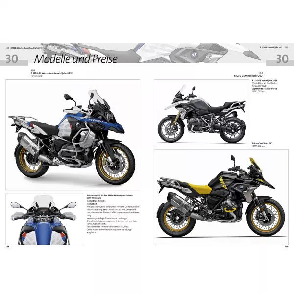 BMW R1200GS R1250GS Adventure 2012-2018 Motorrad Reparaturanleitung Handbuch