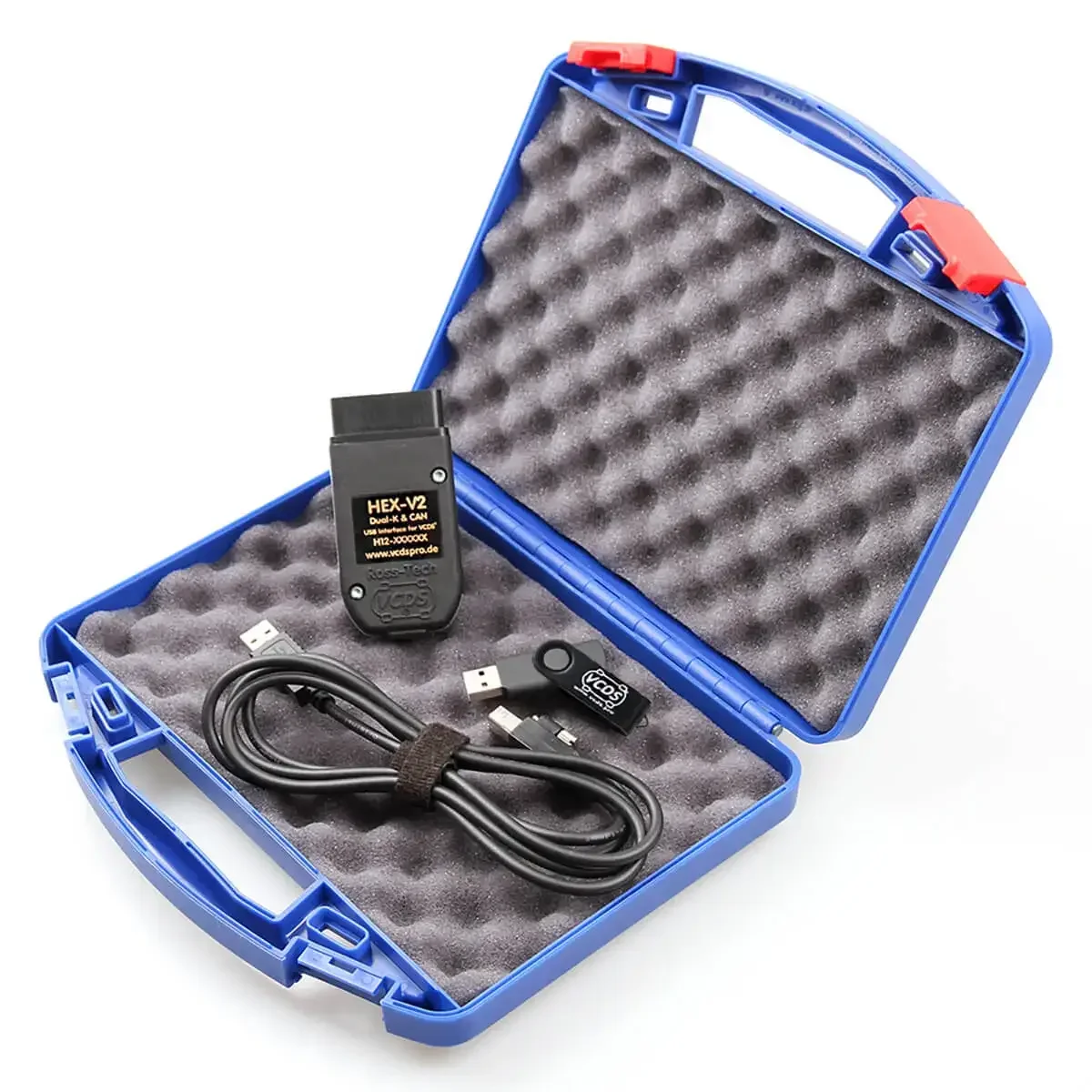 VCDS® VCDS HEX-V2® Basiskit Enthusiast 10 VIN (USB) Diagnosegerät für VW, Audi, Seat, Skoda, Cupra