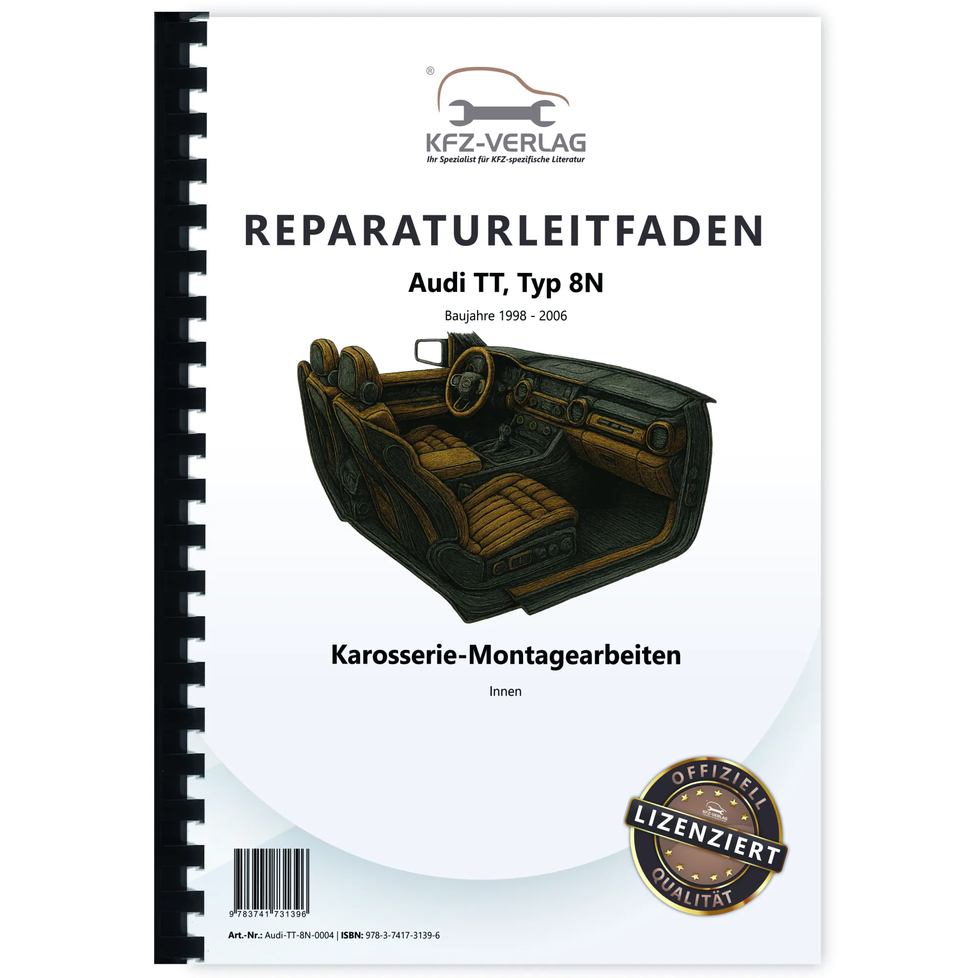 Audi TT Typ 8N, 8N3, 8N9 (98-06) Inklusive Roadster Kraftsto
