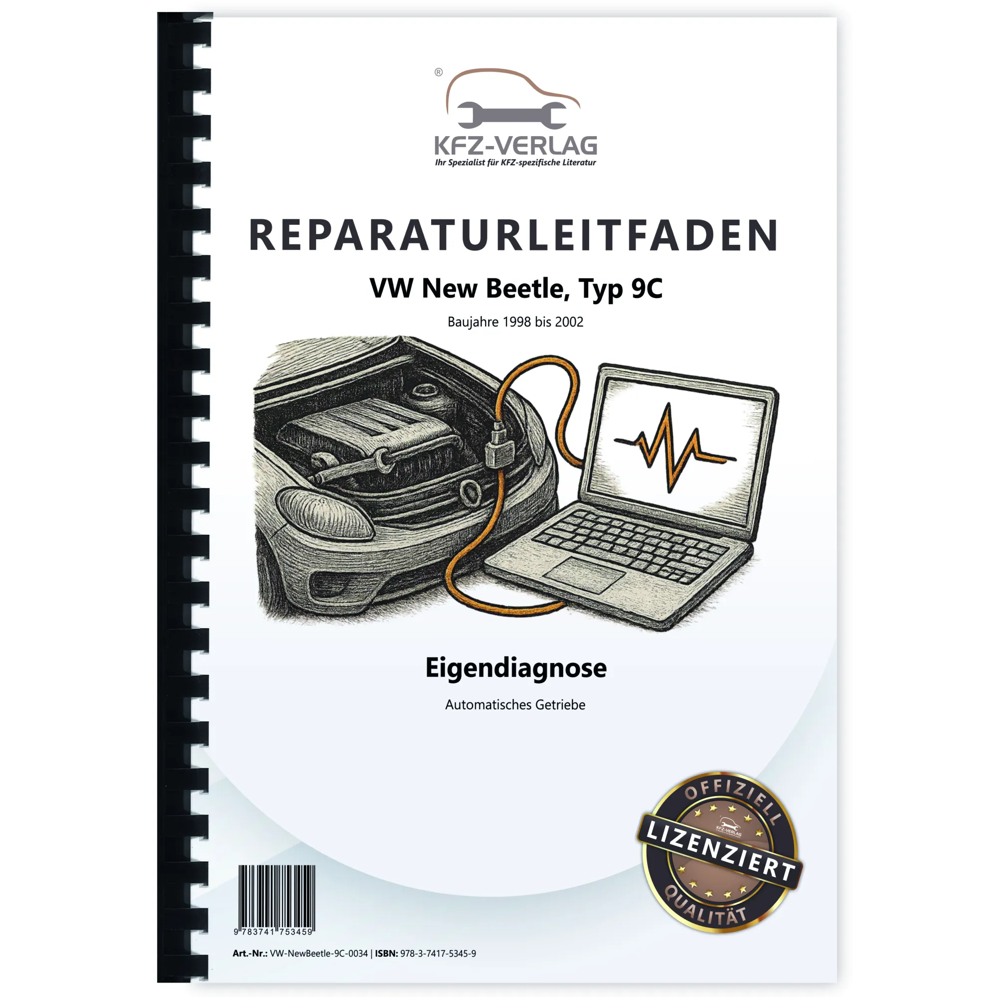 VW New Beetle 9C (97-10) Eigendiagnose Automatikgetriebe 01M Reparaturanleitung