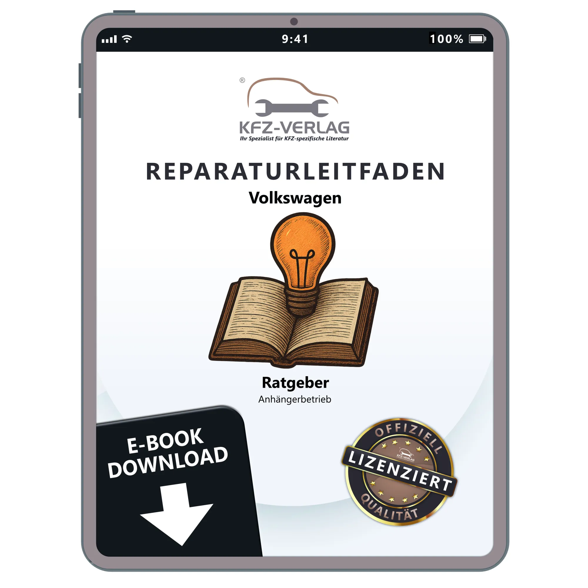 VW Caddy Typ 9K 1995-2003 Ratgeber Anhängerbetrieb Reparaturanleitung eBook
