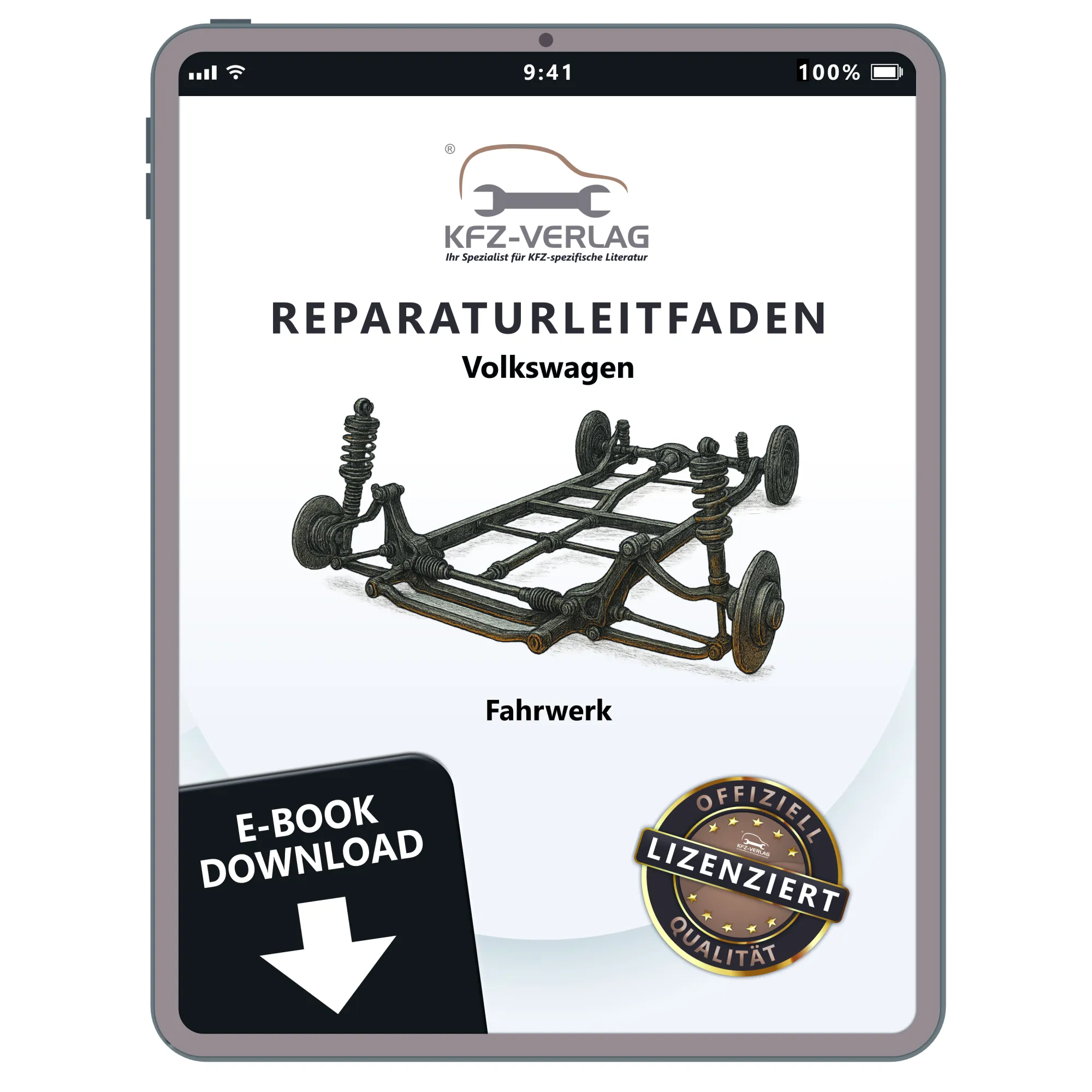 VW Golf 3 Variant 1H 1993-1999 Fahrwerk Lenkung Bremsen Reparaturanleitung eBook