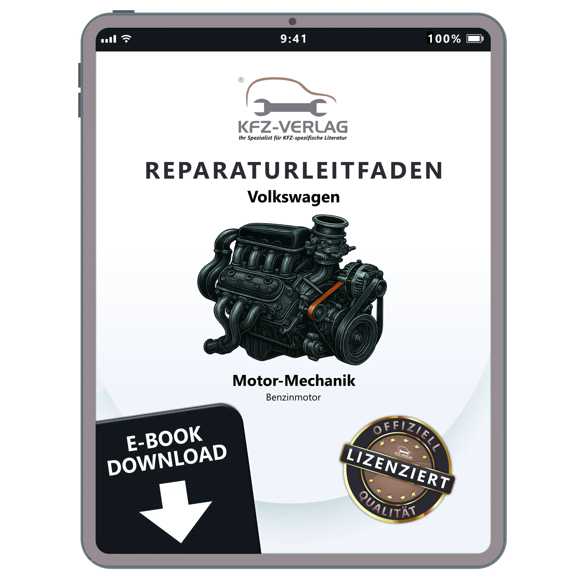 VW Caddy 9K 1995-2003 4-Zyl. Benzinmotor Mechanik 75 PS Reparaturanleitung eBook