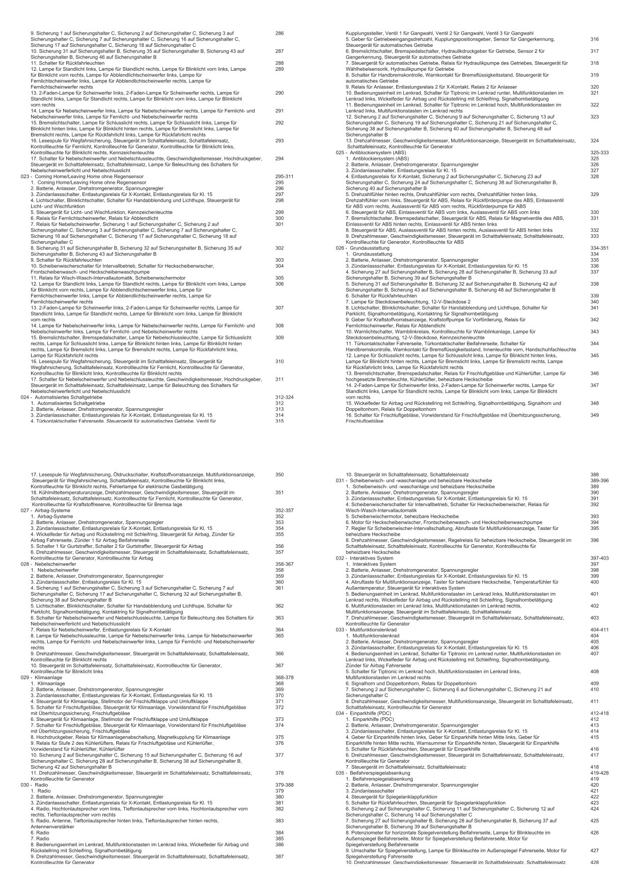 VW Fox Typ 5Z 2011-2013 Schaltplan Stromlaufplan Verkabelung Elektrik Pläne