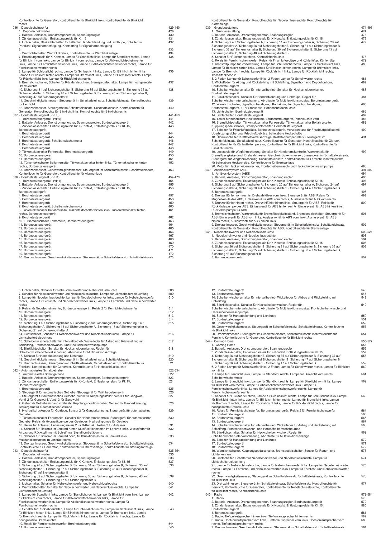 VW Fox Typ 5Z 2011-2013 Schaltplan Stromlaufplan Verkabelung Elektrik Pläne