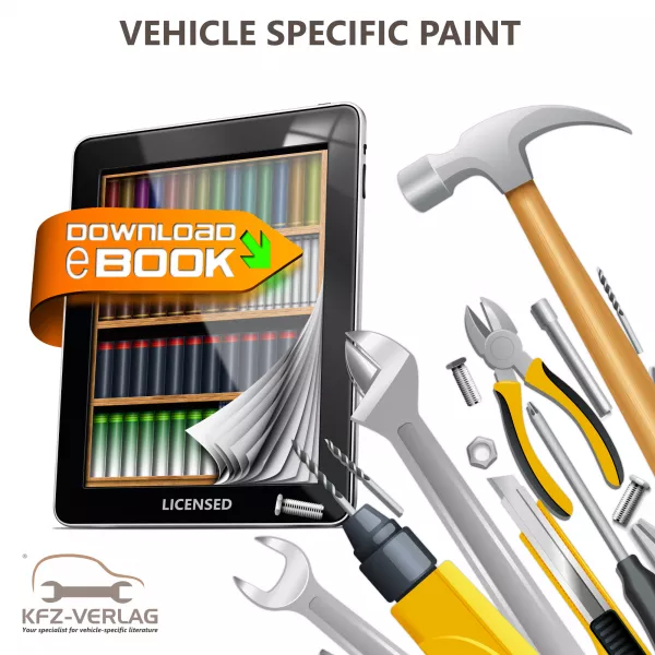 VW Tiguan type 5N 2007-2016 paint information repair workshop manual pdf ebook