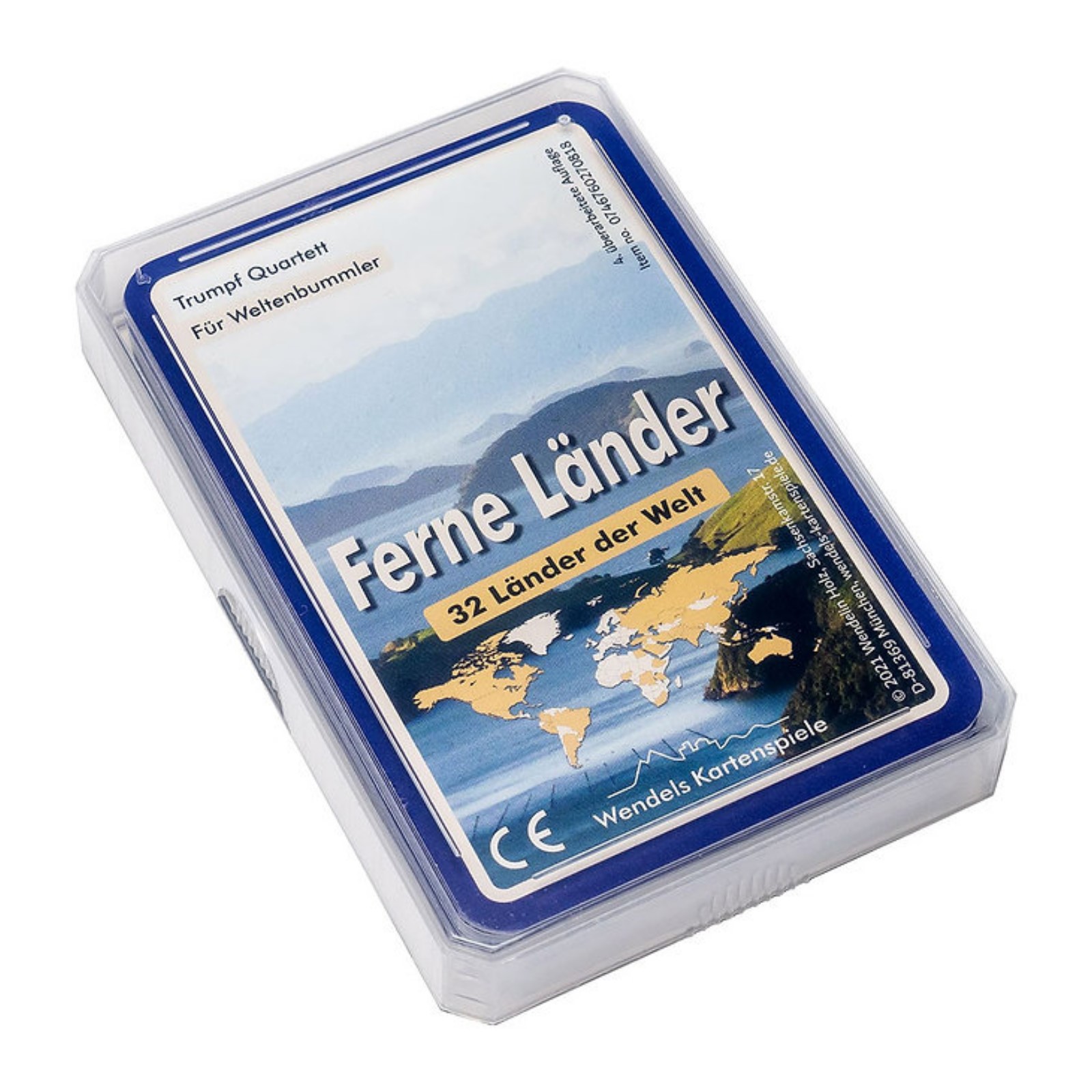 2er Set/Pack Ferne Länder Europas Quartett Kartenspiel Gesellschaftsspiel