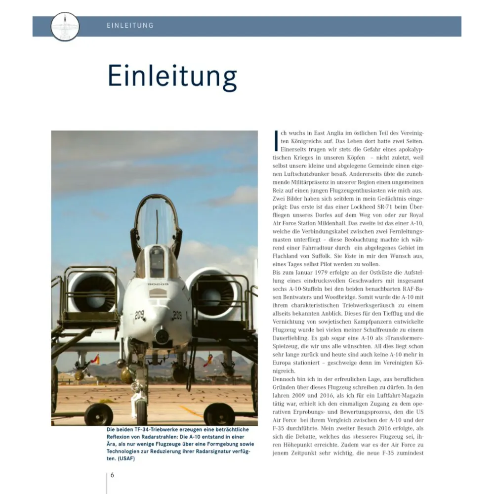A-10 Thunderbolt Warthog Flugzeug Krieg Handbuch Steve Davies Motorbuchverlag