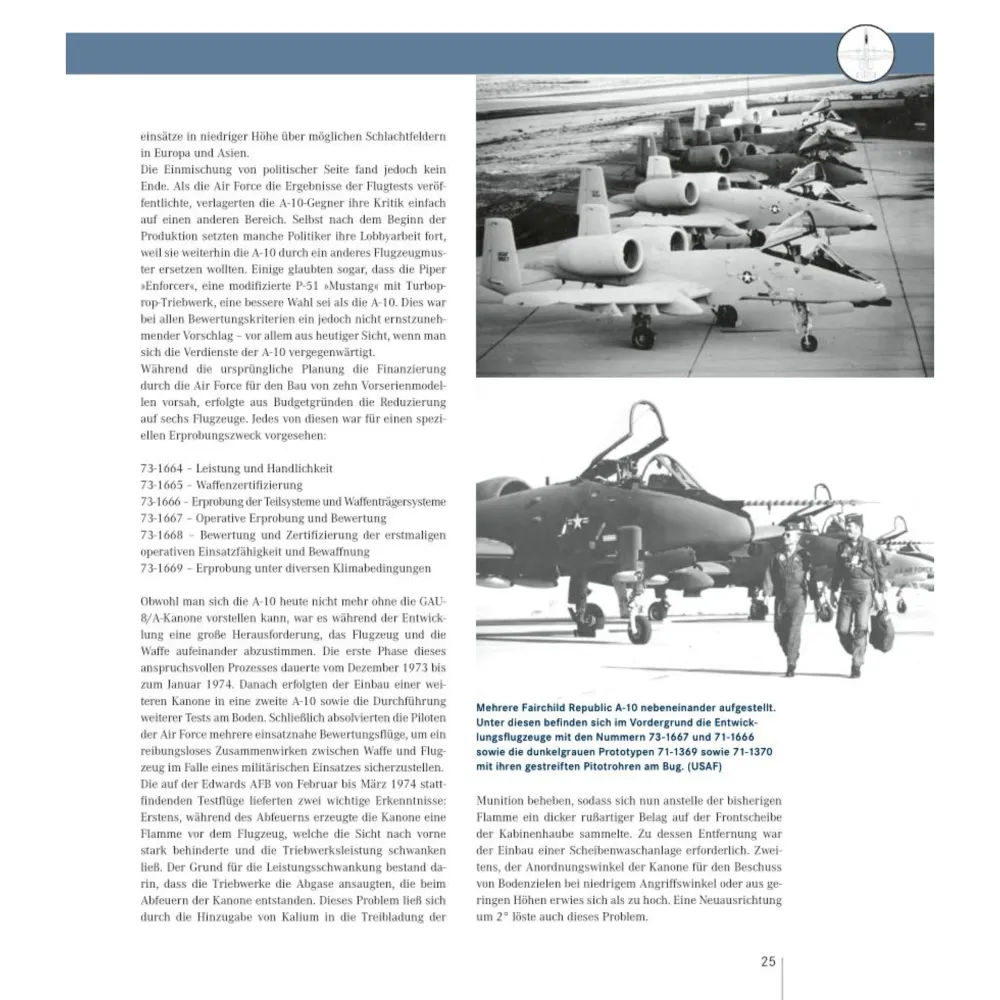 A-10 Thunderbolt Warthog Flugzeug Krieg Handbuch Steve Davies Motorbuchverlag