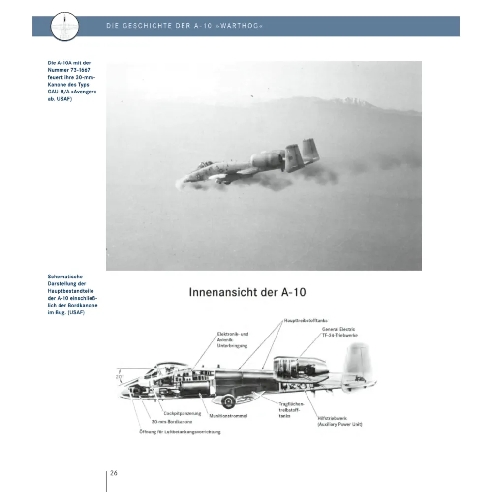 A-10 Thunderbolt Warthog Flugzeug Krieg Handbuch Steve Davies Motorbuchverlag