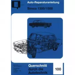 Simca 1300/1500 (1963-1966) Reparaturanleitung Bucheli Verlag