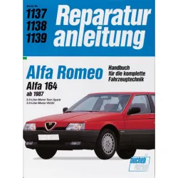 Alfa Romeo 164 1987-1997 Reparaturanleitung Reparaturhandbuch Bucheli Verlag