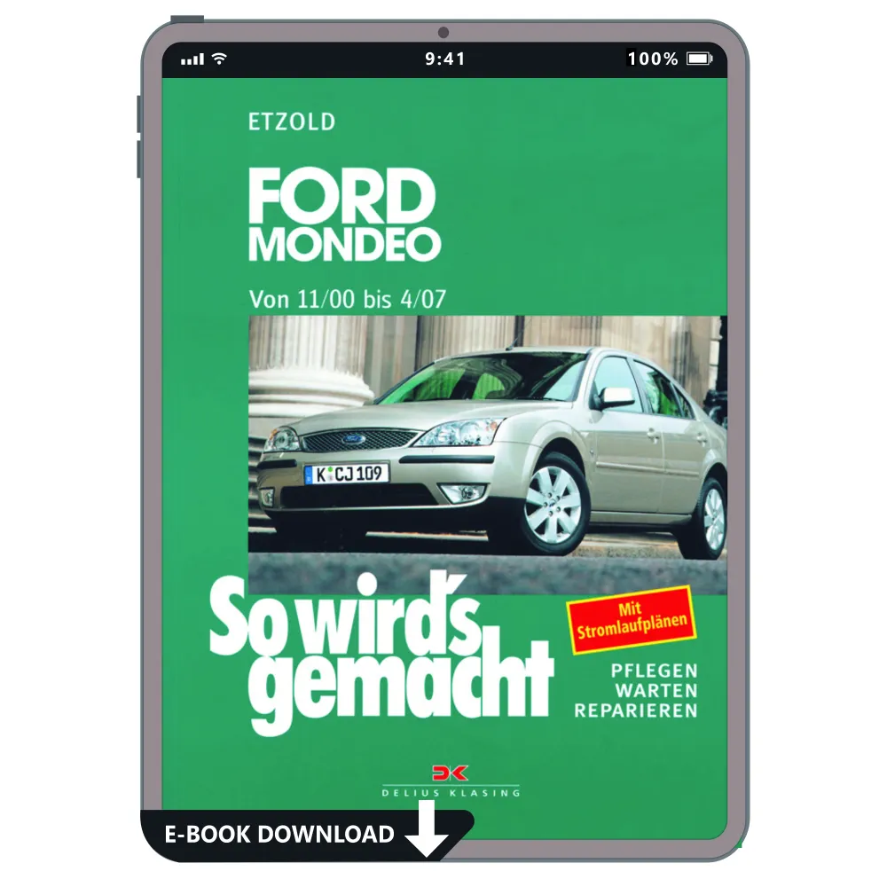 Ford Mondeo Turnier B4Y 2000-2007 So wirds gemacht Reparaturanleitung E-Book PDF
