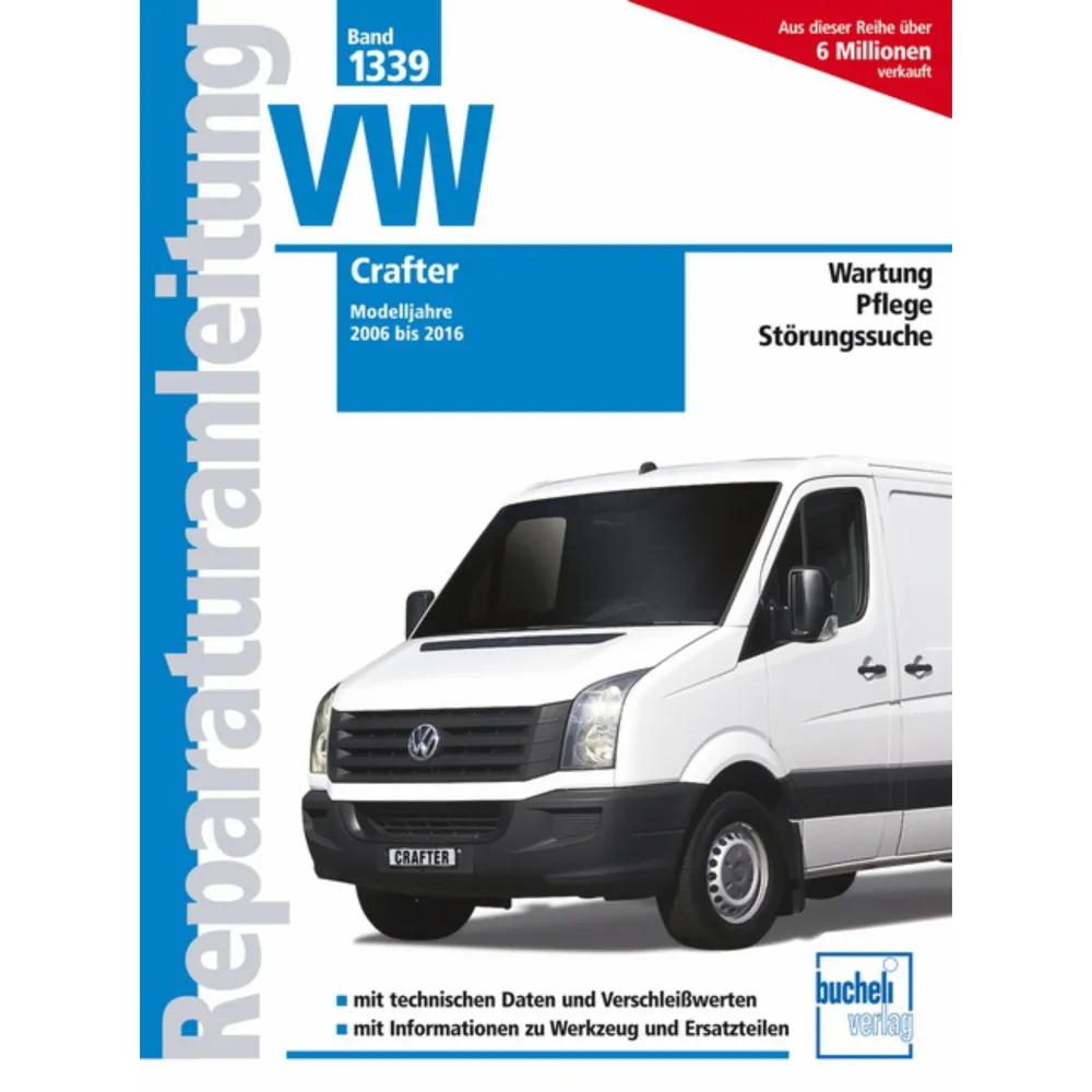Volkswagen Crafter Typ 2E Modellauto 1/87 - Blau Metallic H0 Modell 2006-2016