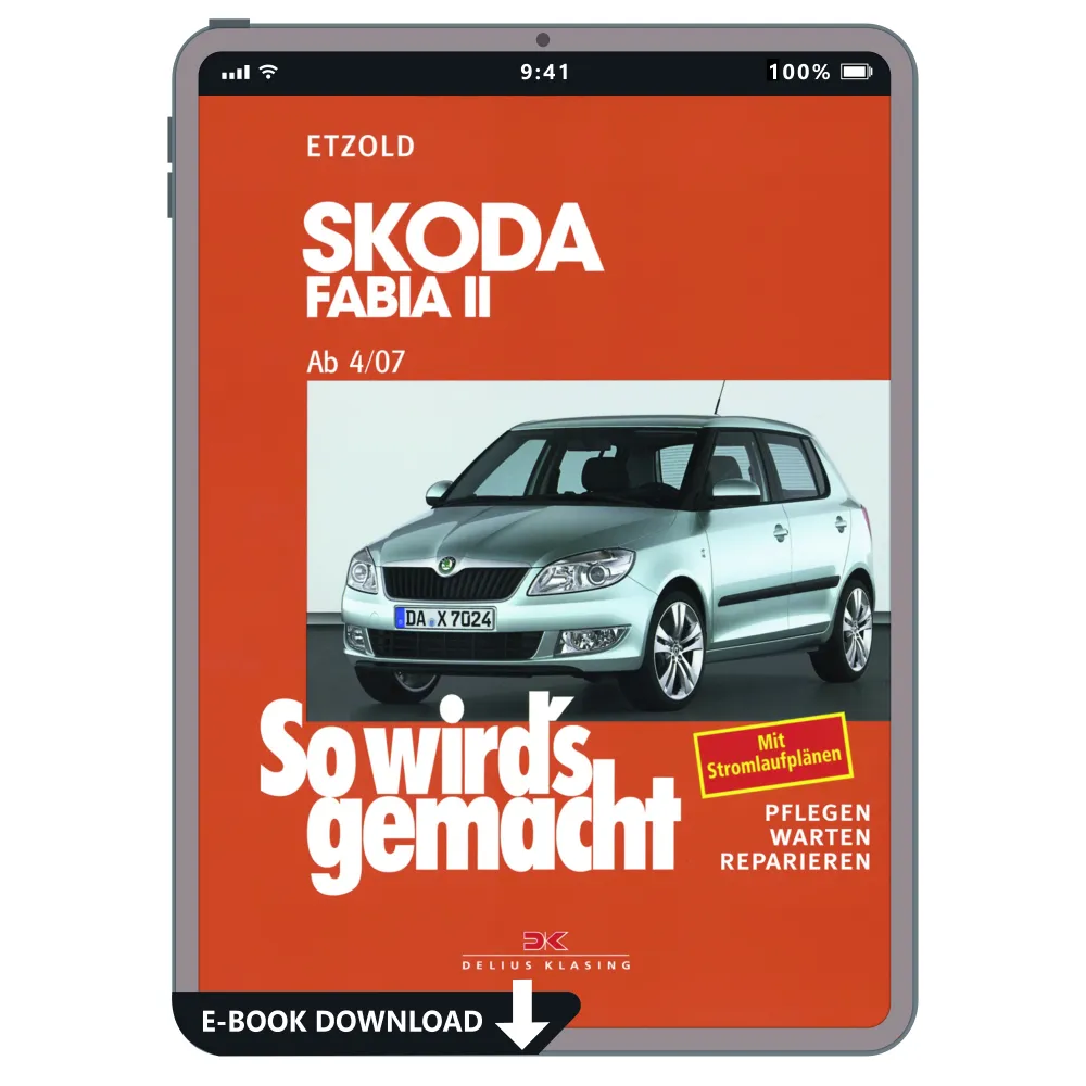 Skoda Fabia 2 Combi Typ 5J 2007-2014 So wird's gemacht Reparaturanleitung E-Book