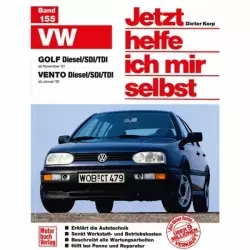 VW Vento Diesel/SDI/TDI, Typ 1H5 01.1992-1998 Reparaturanleitung Motorbuchverlag