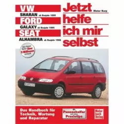 VW Sharan I Benzin/Diesel, Typ 7M8 1995-2000 Reparaturanleitung Motorbuchverlag