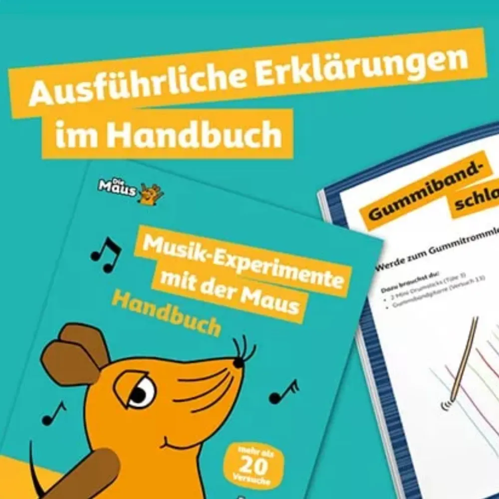 20 Musikalische Musik Geräusche Experimente Sendung mit der Maus Franzis Verlag