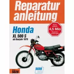 Honda XL 500 S, Typ PD01 (1979-1981) Reparaturanleitung Bucheli Verlag