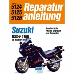 Suzuki GSX-F 1100 Typ GV72 A/B/C/D (1988-1994) Reparaturanleitung Bucheli Verlag