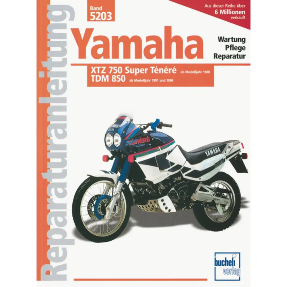 Yamaha XTZ 750 Super Tenere TDM 850 Typ 3WM, 3VD Bj. ab 1988 Reparaturanleitung