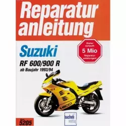 Suzuki RF 600/900 R, Typ GN76A/GN76B/GT73B (1993-1998) Reparaturanleitung