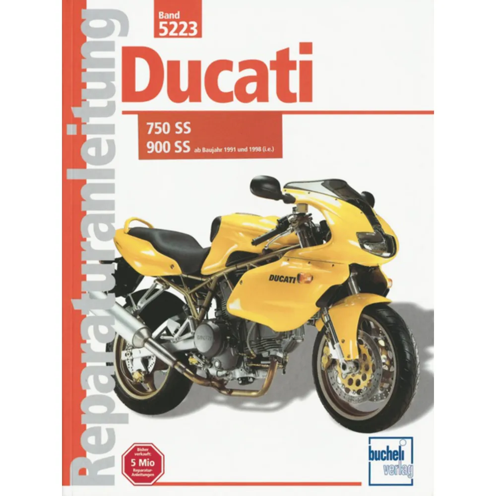 Ducati 600,750,900 SS Typ ZDM750SC, ZDM906SC2 Bj. 91 bis 02 Reparaturanleitung