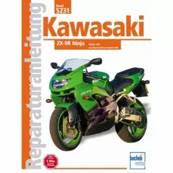 Kawasaki ZX-9R Ninja, Typ ZX-900B/C/E/F (1998-2003) Reparaturanleitung