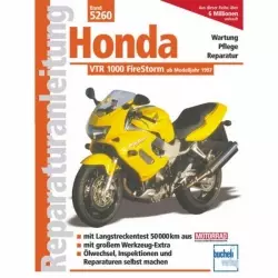 Honda VTR 1000 FireStorm (1997-2006) Reparaturanleitung Bucheli Verlag