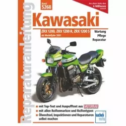 Kawasaki ZXR 1200/ZXR 1200 R/ZXR 1200 S (2001-2016) Reparaturanleitung