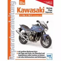 Kawasaki Z750/Z750 S/Z750 ABS (2004-2006) Reparaturanleitung Bucheli Verlag