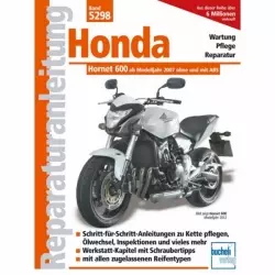 Honda Hornet 600 (ab 2007) mit/ohne ABS Reparaturanleitung Bucheli Verlag