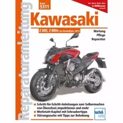 Kawasaki Z 800/Z 800e (ab 2013) Reparaturanleitung Bucheli Verlag