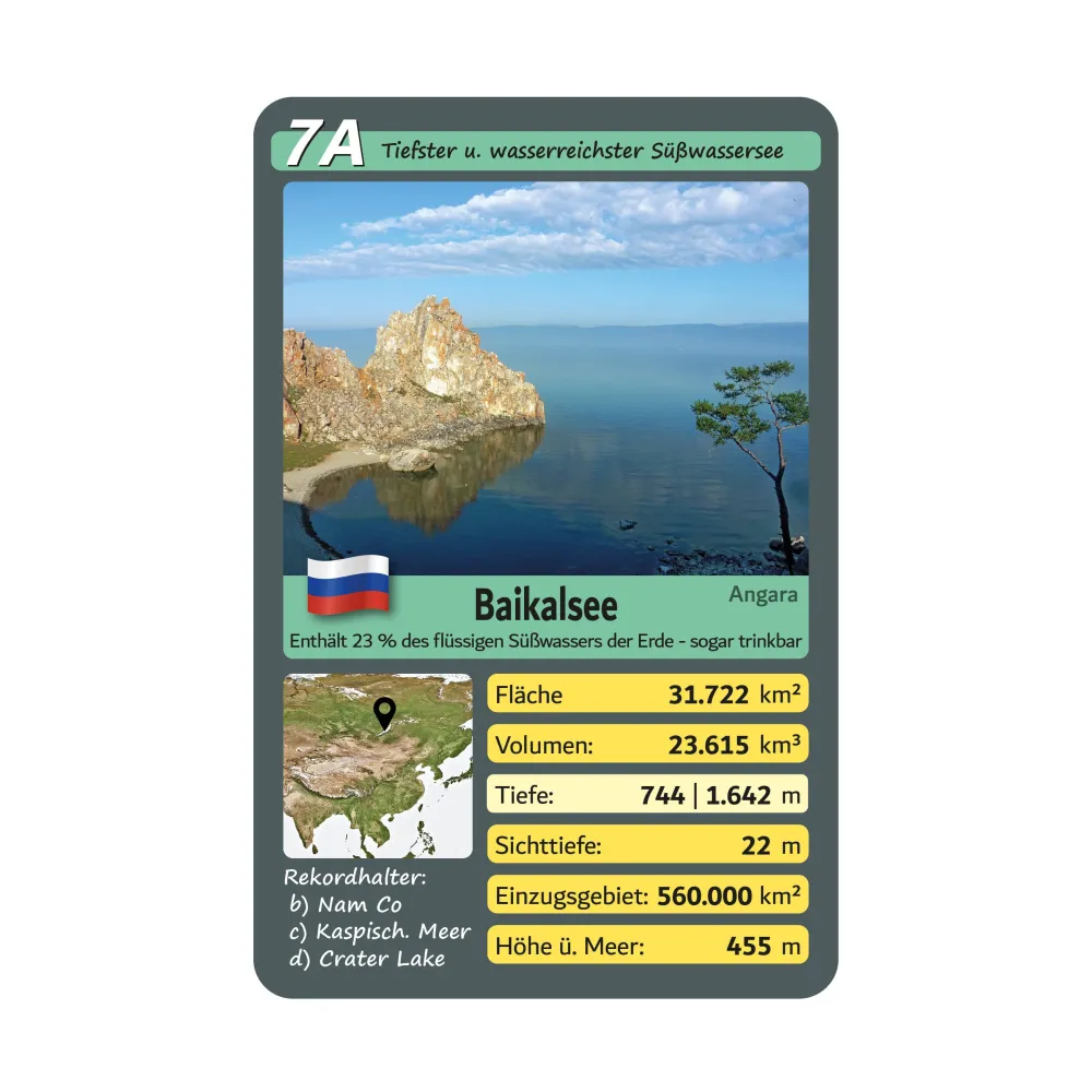 Der Baikal ist ein prägendes Symbol für Russlands einzigartige Natur und unendliche Weiten. Fast die Hälfte seiner Ufer sind menschenleer und unberührt, was seine Schönheit und Mystik noch verstärkt.